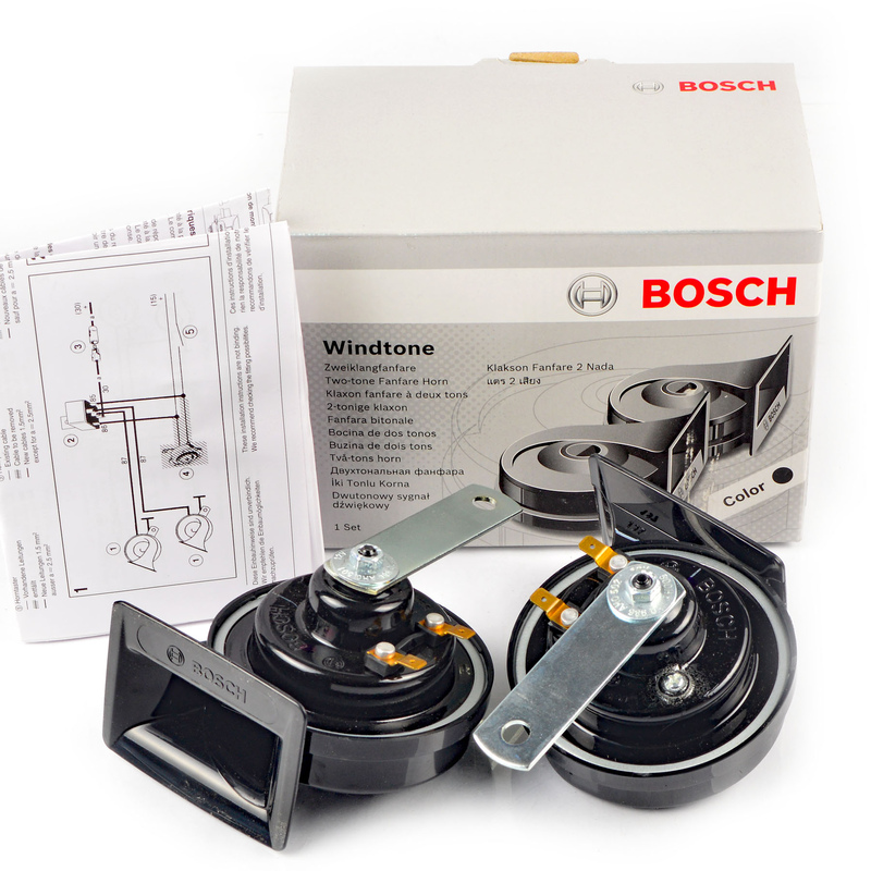 Bosch 0986ah0503 fanfare horn signal horn set for VW Golf 4 lupo polo 6N